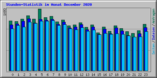 Stunden-Statistik im Monat December 2020